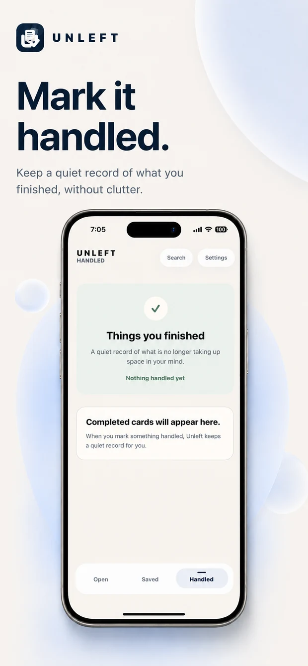 Unleft Handled screenshot